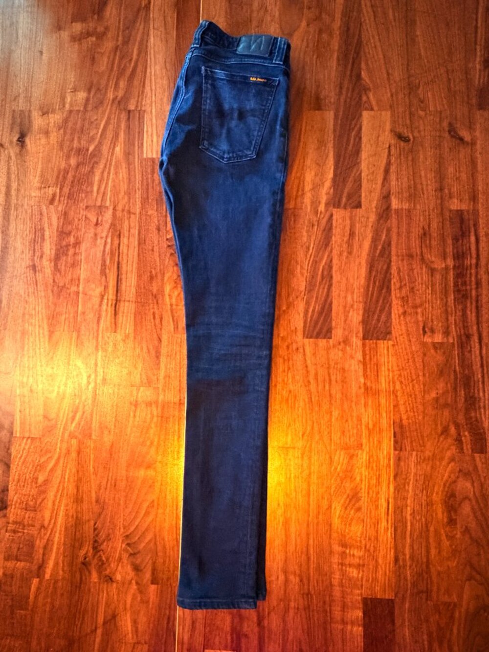Nudie Jeans Tight Terry Dark Indigo W31 L34 Slim Skinny Organic Cotton